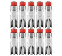 Tnfeeon 10Pcs in Acciaio Inox Maiale Capezzolo Waterer Alimentatore Automatico Maiale Capezzolo Waterer Suinetti Bevitore Strumento per Pollame