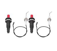 Tnfeeon 2 Set Set di Accendi per Piezo Grill a Gas Universale, Ago di Accensione Filettata, Adatto a Molti Marchi Barbecue, Facile da Usare
