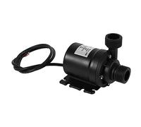 Tnfeeon 24 V Pompa di Circolazione Dell'energia Solare Pompa Motorino Senza Spazzole Durevoli Immergibili per il Laghetto di Pesce della Fontana per Acquario Adatto a Materiale Plastico