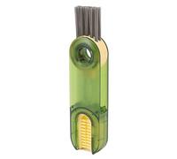 Tnfeeon 3 in 1 Tazza di Pennello a Legna per Coperchio per Sporco del Tappo di Bottiglia, Pennello Piccolo per le Colonne Delicate, Utensile Compatte e Luce per Ogni Acciaio Inossidabile