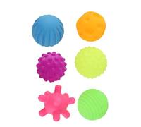 Tnfeeon 6 Pezzi di Giocattoli Sensoriali per il Bagnetto del Bambino Set per i più Piccoli Palline da Spremere Tattili Testurizzate Tempo del Bagnetto Divertimento per lo Sviluppo delle