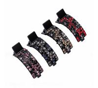 Tnfeeon 8 Fermagli per Capelli con Strass, Forcine Lucide, Accessori Decorativi per Capelli per Donne, con Morsetto Antiscivolo, per Matrimoni, Feste di Compleanno, Uso Quotidiano