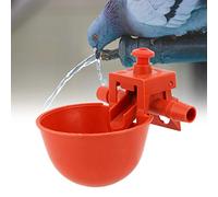 Tnfeeon Abbeveratoio per Pollo da 10 Pezzi, Ciotola per Acqua per Pollame in ABS di Alta qualità, di Riempimento Automatico per Polli e Anatre