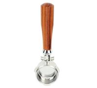 Tnfeeon Acciaio Inossidabile 54 -MM Portafilter Coffee Doppio Filtro per 870 880, Osservazione e Correzione di Problemi di Estrazione, Appassionati di caffè (E Sequoia)