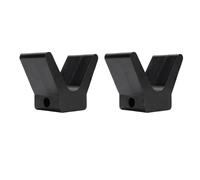 Tnfeeon Adattatore per Binario in Gomma Rimorchio per Barca con Blocco a V Marino Riduttore di Impatto con Installazione Semplice Riduce al Minimo la Previene i Graffi Forte Supporto per Varie