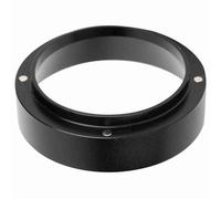 Tnfeeon Anello Dosatore caffè Imbuto Magnetico in Alluminio da 58 Mm per un Riempimento Costante Riduce il Disordine con la Bocca Larga Caricamento Facile Adatto Ai Comuni Portafiltri Finitura Nera