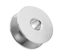 Tnfeeon Bobine per Cucire in Metallo da 100 Pezzi, Bobine in Metallo di Alta qualità, Perfette per Macchine da Cucire Industriali Universali, Essenziali per le Sarte (40264 fusello in ferro senza