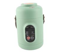 Tnfeeon Bollitore Elettrico Portatile Compatto Mini Scaldacqua con Preimpostazione 12H e Mantenimento Automatico in Caldo for Viaggio Ufficio e Domestica (Spina europea 220 V)