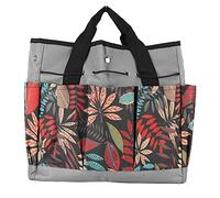 Tnfeeon Borsa da Giardino, Tasche per Set di Attrezzi Custodia Leggera e Resistente per Attrezzi da Giardino, con Borsa Dal Design Facile da Trasportare, Tessuto Oxford 600D Multiplo con Tasche Nan