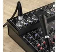 Tnfeeon Cavo di Segnale Design del Cannone, del Microfono, Materiale di Alta qualità, Facile da Usare con Cavi, Luci dello Stadio, Connessione Segnale Controller (100 cm e 2pcs)