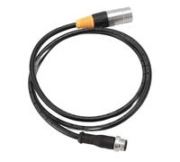 Tnfeeon Cavo Ethernet M12 da 5 Pin Maschio a RJ45 Cavo di Rete Industriale Schermato in Lega di Alluminio con Lunghezza 42,5 Pollici Peso 3,03 Once per Connessione di Macchinari di Fabbrica e