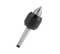 Tnfeeon Centro Rotante MK1 Centro Rotante di Precisione in Acciaio T10 Cono da 60 Gradi per Tornio di Metalli Capacità di Carico Media Funzionamento Regolare Guarnizione Antipolvere Supporta Pezzi