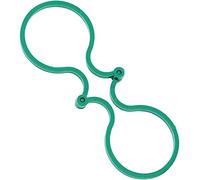 Tnfeeon Clip di Supporto per Piante 100 Pezzi PE 4x2,7 Cm per Verdure di Pomodoro, Clip da Giardino Riutilizzabili per Piante Rampicanti UVA Cetriolo Traliccio