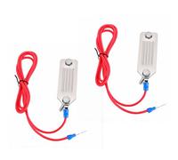 Tnfeeon Connettore a Nastro Accessori Terminali M6 per Collegamento a Recinto Elettrico con Filo da 3,3 Piedi Connettore a Nastro per Recinto Elettrico da 2 Pezzi