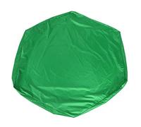 Tnfeeon Copertura per Sabbiera, Copertura Esagonale Impermeabile per Piscina per Giochi di Sabbia con Coulisse 140 X 120 Cm per Sabbiera da Esterno (GREEN)