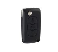 Tnfeeon Custodia Protettiva per Chiave Telecomando Auto a 3 Pulsanti per | Plastica ABS, Intagliato CNC, Adatto per Berlingo o Dispatch, Include Lama Vergine e Batteria