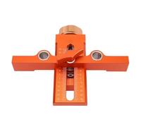 Tnfeeon di Montaggio Sulla Porta dell'armadio, Strumento Regolabile in Lega di Alluminio per un Posizionamento Preciso, Ideale per l'installazione di Mobili da Cucina e da Bagno