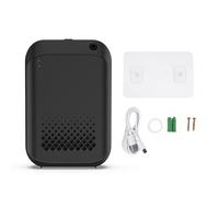 Tnfeeon Diffusore, Controllo APP Bluetooth Diffusore di Oli Essenziali per Aromaterapia da 150 Ml 5 Opzioni di Temporizzazione per Stanze di Grandi Dimensioni, Ufficio, Spa (BLACK)