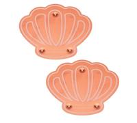 Tnfeeon Dischi di Rame da 2 Pacchetti Bagni di Supporto a Triplo Punto di Supporto 0,6 Mm di Spessore 99,99 Purificatore d'Acqua a Ioni di Rame Puro (Tipo G)