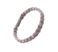 Tnfeeon Elastico per Capelli Morbido e Confortevole, Materiale in Tessuto Ad Alta elasticità, Elegante Fascia per Capelli per l'uso Quotidiano, Ideale per gli Amanti dei Viaggi e della Moda (Grigio