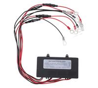 Tnfeeon Equalizzatore Batteria, Display LED Bilanciatore Tensione Batteria 48V 4x12V con Protezione Intelligente per Applicazioni Automobilistiche e Marine