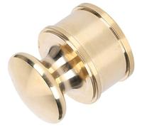 Tnfeeon Fermacarte in Pelle Strumento per Pressatura Manuale in Rame per Intaglio e Punzonatura della Pelle 2,4 X 2,4 X,8 Pollici L'uso in Officina Domestica da Parte degli Artigiani Garantisce