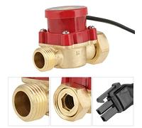 Tnfeeon Flussostato per Pompa dell'acqua HT-60, Controllo Automatico del Flusso per Aree a Bassa Pressione con Avvio AC220V Resistenza a 158°F Filettatura G 3/4 Pollici Doccia Domestica e Uso del