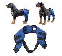 Tnfeeon Ginocchiera per Cani, Tutore per Le Gambe Lesioni Ai Legamenti Dolore Articolare e Dolori Muscolari Supporto Posteriore Regolabile per Lussazione della Rotula (HJ27 Gambe