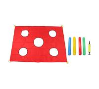 Tnfeeon Gioco della Talpa del Paracadute Colpisci Un Ombrello della Talpa Riutilizzabile Resistente all'Usura Manici Robusti Pieghevole Portatile Uso Esterno