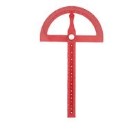Tnfeeon Goniometro ABS Goniometro da 180 Gradi per Falegnameria con Blocco | 0.74oz Lightweight Bevel Finder, Etched Dual Direction Numeric Scale, Secure Knurled Nut for Angle Repetition, Mark Miter