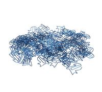 Tnfeeon Graffette a Forma di Gatto, Fermacarte Antiscivolo e Resistenti Alla Ruggine, 100 Pezzi con Scatola Portaoggetti for Ufficio Casa Uso Quotidiano