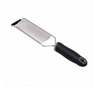 Tnfeeon Grattugia Ergonomica per Formaggio, Scorza di Limone in Acciaio Inossidabile 304 con Superficie Extra Larga 6,4 X 18,5 Cm, Base Antiscivolo, Brandelli Fini per Cuocere Al Forno Casalinghi