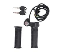 Tnfeeon Impugnatura Acceleratore a Rotazione Completa, Materiale in Gomma, Controllo Migliorato, Design Antiurto per Scooter Elettrici, vestibilità Universale per Bici Ridstar