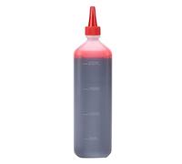 Tnfeeon Inchiostro di Ricarica per Permanente per Permanente Colore, 6,7 Once di Odore a Basso Odore di Ricarica Indicatore per Penne per Marcatori, Penne Poster (rosso)