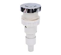 Tnfeeon Interruttore a Pulsante Pneumatico, Interruttore a Pulsante Pneumatico in PVC con Controllo della Pressione Dell'aria Regolabile Connettore da 0,63 a 0,71 Pollici per Vasca