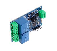 Tnfeeon Interruttore di Controllo Remoto Wireless con Modulo relè a Doppio Canale, Plastica Resistente per l'automazione Domestica, Dispositivo da 12 V con Portata di 10 M