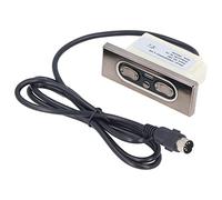 Tnfeeon Interruttore per Poltrona Reclinabile, Telecomando per Poltrona Reclinabile Elettrica Comando Manuale a 5 Pulsanti con Porta di Ricarica USB, per a Doppio Motore