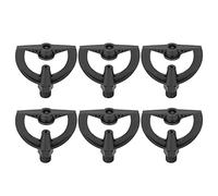 Tnfeeon Irrigatore Ad Impatto Regolabile a 360 Gradi Ad Alta Pressione per l'irrigazione del Prato da Giardino, Testa in Plastica 11x10,2 Cm per l'irrigazione della Serra Agricola 10 Pezzi G1 2