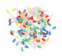 Tnfeeon Kit Luce LED 5 Colori Diodi Ultra Luminosi da 5 Mm a Basso Consumo Energetico per Progetti di Elettronica Fai-da-te e Riparazione di Elettrodomestici Principianti Ed Esperti Godetevi il