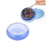 Tnfeeon Kit Spinner Elettrico per Perline, Ciotola per Perline Rotanti per Creazione di Gioielli, Bracciali, Progetto di Creazione di Perline di Semi Fai-da-Te