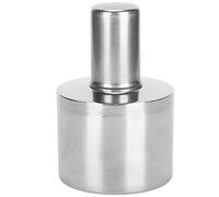 Tnfeeon Lampada Ad Alcool, Acciaio Inossidabile con Coperchio, capacità 200 Ml, Ideale per Laboratorio Chimico e Formazione Scientifica