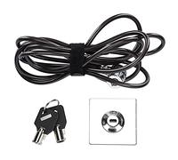 Tnfeeon Lucchetto per Laptop Antifurto Zincato Protezione Ambientale Sicurezza del Computer Cavo da 6,7 Piedi con Base di Bloccaggio per OS X/Lenovo/ASUS, Lucchetto per Cavo per Laptop