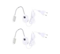 Tnfeeon Luce LED per Macchina da Cucire, 2 Pezzi Lampada da Lavoro