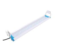 Tnfeeon Luce per Acquario a LED Illuminazione a 3 Colori per Boccia per Pesci con Staffe a Clip, Adatta per L'abbellimento Domestico (Spina UE 38 cm/15,0 pollici)