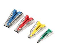 Tnfeeon Macchina per Nastri Diagonali, Strumento in Acciaio Premium per Progetti Fai da Te, Crea Facilmente Oggetti Professionali Come Tovaglioli e Borse (cartellino rosso)