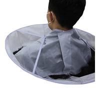 Tnfeeon Mantella per Tagliare i Capelli, Materiale in Nylon, Misura Regolabile, Tipo Ombrello, Ideale per Bambini e Adulti, Cattura Capelli 60x60 Cm