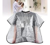 Tnfeeon Mantella per Tintura dei Capelli, Scialle Protettivo Resistente all'umidità con Materiale EV per Sessioni di Colorazione in Salone e a Casa Protegge gli Indumenti Schizzi Durante lo Styling