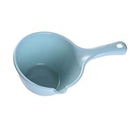 Tnfeeon Mestolo da Bagno Mestolo per Acqua in Plastica Leggero Facile da Maneggiare 90 G 3,2 Once 11x6,7 Pollici Multiuso per il Bagno Domestico Attività di Giardinaggio (S)