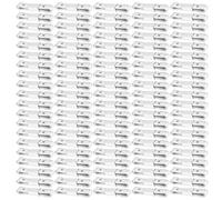 Tnfeeon Metro a Nastro Morbido da 100 Pezzi per Corpo e Cucito, Righello Flessibile con Doppia Scala in Pollici e Centimetri, Lunghezza 59 Pollici Artigiani Uso Medico Misurazione di Curve Accurate