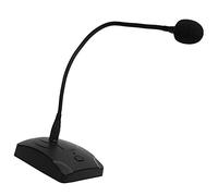 Tnfeeon Microfono per Conferenze Microfono a Condensatore XLR con Riduzione del Rumore per un Parlato più Chiaro Pickup Omnidirezionale a 360 Gradi Cattura Tutte le Direzioni Collo di Cigno